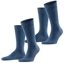 FALKE Socken Swing 2-Pack Socken mit angenehmer Baumwolle (2-Paar) mit angenehmer