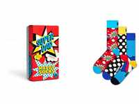 Happy Socks Socken (Packung, 3-Paar) Super Dad Gift Set