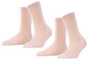FALKE Socken Happy 2-Pack Socken (2-Paar) Set aus 2 Paar Baumwollstr&uuml;mpfen