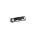 Bachmann CASIA2 2xCEE7/3 1xUSB A/C 22W 2,0m AEH Edelstahl-Optik Steckdosenleiste