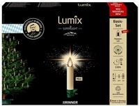 lumix LED-Christbaumkerzen LUMIX SuperLight Bavaria Flame Mini Basis