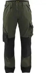 Bl&auml;kl&auml;der Arbeitsbundhose Damen Garten Bundhose "7154" armygr&uuml;n/schwarz
