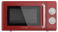 Cecotec Mikrowelle, 20l con proclean 3110 retro red