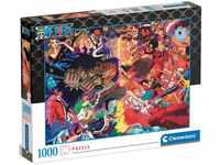 Clementoni® Puzzle Impossible, Animé Collection, One Piece, 1000 Puzzleteile,...