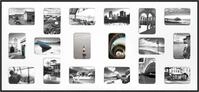 nielsen Bilderrahmen Aluminium Bilderrahmen Collage Pixel, (1 St)