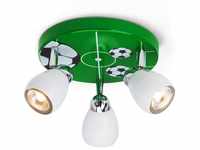 Brilliant LED-Deckenleuchte Soccer, dreiflammig