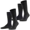 FALKE Socken Swing 2-Pack Socken mit angenehmer Baumwolle (2-Paar) mit angenehmer
