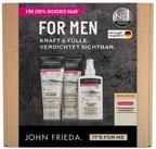 John Frieda Haarshampoo PROfiller+ Men Vorteils-Set, Vorteilsset, mit Augenmaske