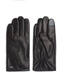 Tommy Hilfiger Lederhandschuhe ESSENTIAL FLAG LEATHER GLOVES mit Tommy Hilfiger