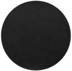 ASA SELECTION Platzset Tischset vegan leather black 38cm, Tischw&auml;sche