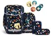 ergobag Schulranzen Schulranzen-Set Cubo B&auml;rnsteinh&ouml;hle 5-teilig (5-teilig),