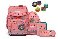 ergobag Schulranzen Cubo (5tlg., inkl. Sportbeutel, Federm&auml;ppchen,