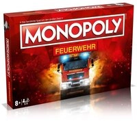 Winning Moves Styropor-Teil Brettspiel Monopoly Feuerwehr