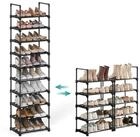 SONGMICS Schuhregal Schuhst&auml;nder, Schuhaufbewahrung, f&uuml;r Flur, Wohnzimmer,