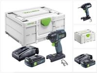 FESTOOL Akku-Schlagschrauber TID 18-Basic Akku Schlagschrauber 18 V 180 Nm 1/4"...