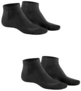 Hudson Basicsocken Only 2-Pack (2-Paar) Herren Sneaker Socken aus qualitativer