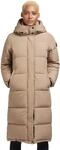 Steppmantel KHUJO "TIONE", Damen, Gr. S (36), beige (sesame beige), Steppware,