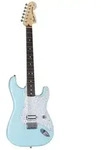 Fender E-Gitarre, E-Gitarren, Andere Modelle, Tom Delonge Strat RW Daphne Blue -