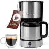 CLATRONIC Filterkaffeemaschine KA 3805, mit Thermoskanne f&uuml;r 8&ndash;10 Tassen...