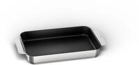 SIEMENS Montagezubeh&ouml;r Backofen HZ9FF010, Pfanne, 353 mm, Edelstahl (1 St)