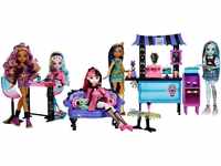 Mattel® Stehpuppe Mattel HHK65 - Monster High - Sargbohnen-Spielset mit...