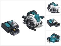 Makita Akku-Handkreiss&auml;ge DHS 661 RM1 Akku Handkreiss&auml;ge 18 V 165 mm...