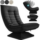 Casaria Relaxsessel Aberdeen, verstellbare Lehne Drehbar Klappbar 150kg Belastbarkeit