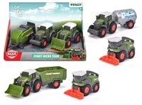 Simba Dickie Spielzeug-Traktor DICKIE TOYS Fendt Micro Team 9cm 3fach sortiert