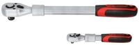 KS Tools Ratsche KS TOOLS 1/4" + 1/2" Teleskop-Umschaltknarren-Satz 2tlg...