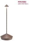 Zafferano LED Tischleuchte Pina Pro: Neue Version, LED fest integriert, 2200K
