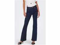 ONLY Bootcut-Jeans ONLWAUW LIFE HW FLARED RINSE DNM mit Stretch