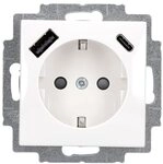 Busch-Jaeger Steckdose BJ 20 EUCB2USBAC-914 SCHUKO&reg;-/USB-A+C Steckdose