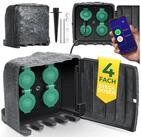 KESSER Gartensteckdose, Gartensteckdose Steinoptik mit Steckpl&auml;tzen mit WiFi Fun