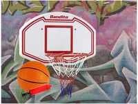 Bandito Basketballkorb Basketball-Backboard Winner, Set inkl. B-Ball und...