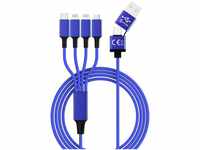 NO NAME Hydra ELITE 6in1 USB-Ladekabel Lightning, 1x USB-Kabel