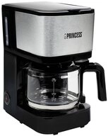 PRINCESS Filterkaffeemaschine 01.246030.01.001, 0,75 L Glaskanne - 600 W