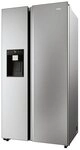 Haier Side-by-Side Front aus Edelstahl HSW79F18CIMM, 177,5 cm hoch, 90,5 cm breit,