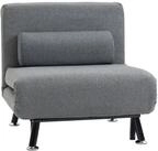 HOMCOM Sessel Schlafsofa, Klappmatratze, Bett, G&auml;stebett (Klappbett, 1-St.,