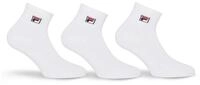 Fila Kurzsocken UNISEX QUARTER PLAIN SOCKS (3-Paar) mit eingestrickem Logo