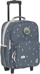 L&Auml;SSIG Kinderkoffer Happy Prints, Trolley, Midnight Blue, 2 Rollen