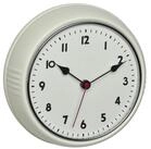 TFA Dostmann Funkwanduhr TFA Funk-Wanduhr im Retrolook, wei&szlig;