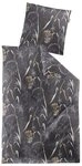 Irisette Bettw&auml;sche KOALA, Anthrazit, Braun, 155 x 220 cm, Baumwolle, 2...