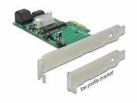 Delock PCI Express Karte > Hybrid 3x intern SATA 6 Gb/s + 1x... Computer-Adapter