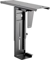 LogiLink Halterung Verstellbare PC-Halterung zur Untertischmontage, drehbar...