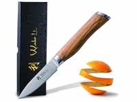 Wakoli sehr hochwertiges Profi Messer mit Olivenholzgriff (8,5 cm)