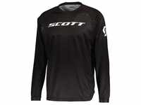 Scott Motocross-Shirt, schwarz