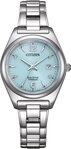 Citizen Solaruhr EW2601-81M, Armbanduhr, Damenuhr, Titan, Datum, Saphirglas