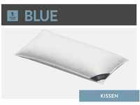 Spessarttraum 3-Kammer-Kissen Blue, Füllung Aussen: 60% Daunen, 40% Federn...