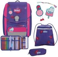 Scout Schulranzen Genius Set 4-teilig (Set, 4-tlg)