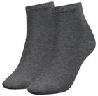 Tommy Hilfiger Kurzsocken TH WOMEN CASUAL SHORT SOCK 2P (2 Paar) Mit flacher